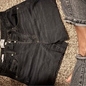 American Apparel Dark Denim Shorts